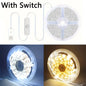 5V 2835 LED Strip Lights can be pasted,cuttable,White/Warm White Flexible LED Light For TV Backlight Home Cabinet Decor Lighting