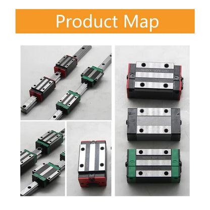 HGH15CA HGW15CC HGH20CA HGW20CC HGH25CA HGW25 HGH30 HGW30 slider block match use HGR linear guide for linear rail CNC diy parts