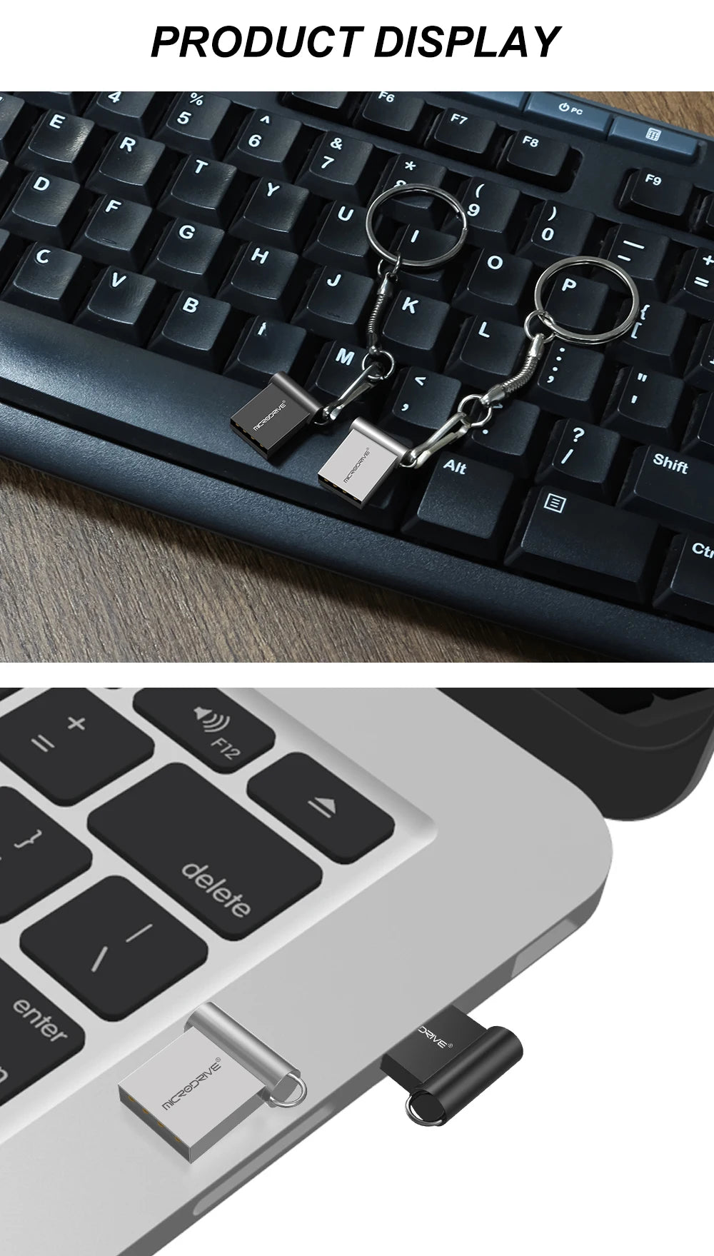High Speed USB flash drive 4GB 8GB 32GB 64GB 128GB Pendrive Metal Pen key chain memory Sticks Mini USB Flash Drive Waterproof