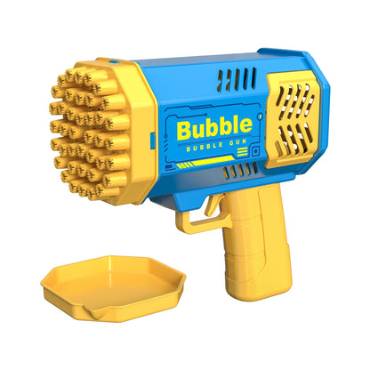 Bubble Gun Machine Without Solution - 40/69/109 Holes Blaster for Kids Outdoor Summer Toy, Party Favors - Bubble Maker Blowers