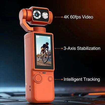 4K Hd Wifi Sports Wearable Camera Hold In Hand Travel Bicycle Driver Recorder Mini Sports Cam For Motorcycle and Vlogging