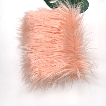 8cm Pile Length Imitation Fur Fabric Diy Cosplay Clothing Hairy Fur Fabric Bundle Long Hair Plush Fabrics By Meters Liquidations