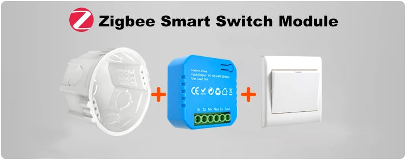 Smart ZigBee Socket Switch Module KWh Meter Energy Monitor Timer 16A Overload Protect Support Google Home Alexa