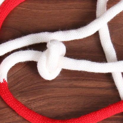 cotton hand-woven soft rope Acrobatic Knot By Daryl Jumping Knot Of Pakistan Carrick-Bend  Rope Stage Magic Tricks Gimmick Ind