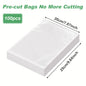 100pcs/lot BPA-Free Kitchen Vacuum Bags for Food Vacuum Sealer Packing Machine Food Storage Bag Kitchen Accessories