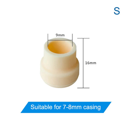 Multiple Sizes Tracheostomy Tube Holder Silicone Plug Reusable Trach Silicone Sleeve Sealing Cap Suitable For Tracheostomy Tube