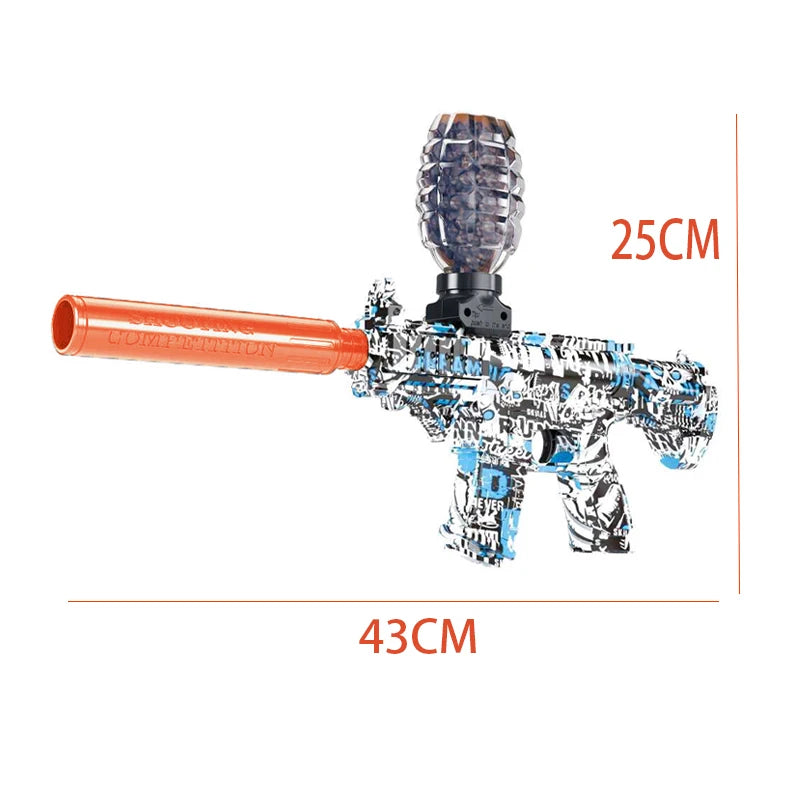 M416 Electric Blaster Gun Toy Gun Outdoor Rechargeable Automatic Shooting Game Interactive Toys For Children Parent Adult Gift