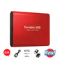 Large Capacity External SSD 2TB/4TB/128TB Type-C USB3.2 Portable Solid Disk Fast Transfer for Mac Desktop PC