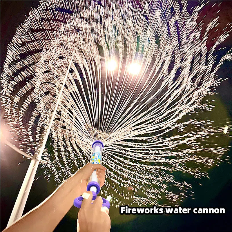 3-piece fireworks water gun for playing in water, toy for beach, children's water gun toy, party water gun, floating water gun