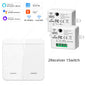 Tuya WiFi Smart Switch RF 433Mhz Wireless Switch 86 Wall Panel Mini Relay Module Smart Home Gadgets Voice for Alice Alexa Google