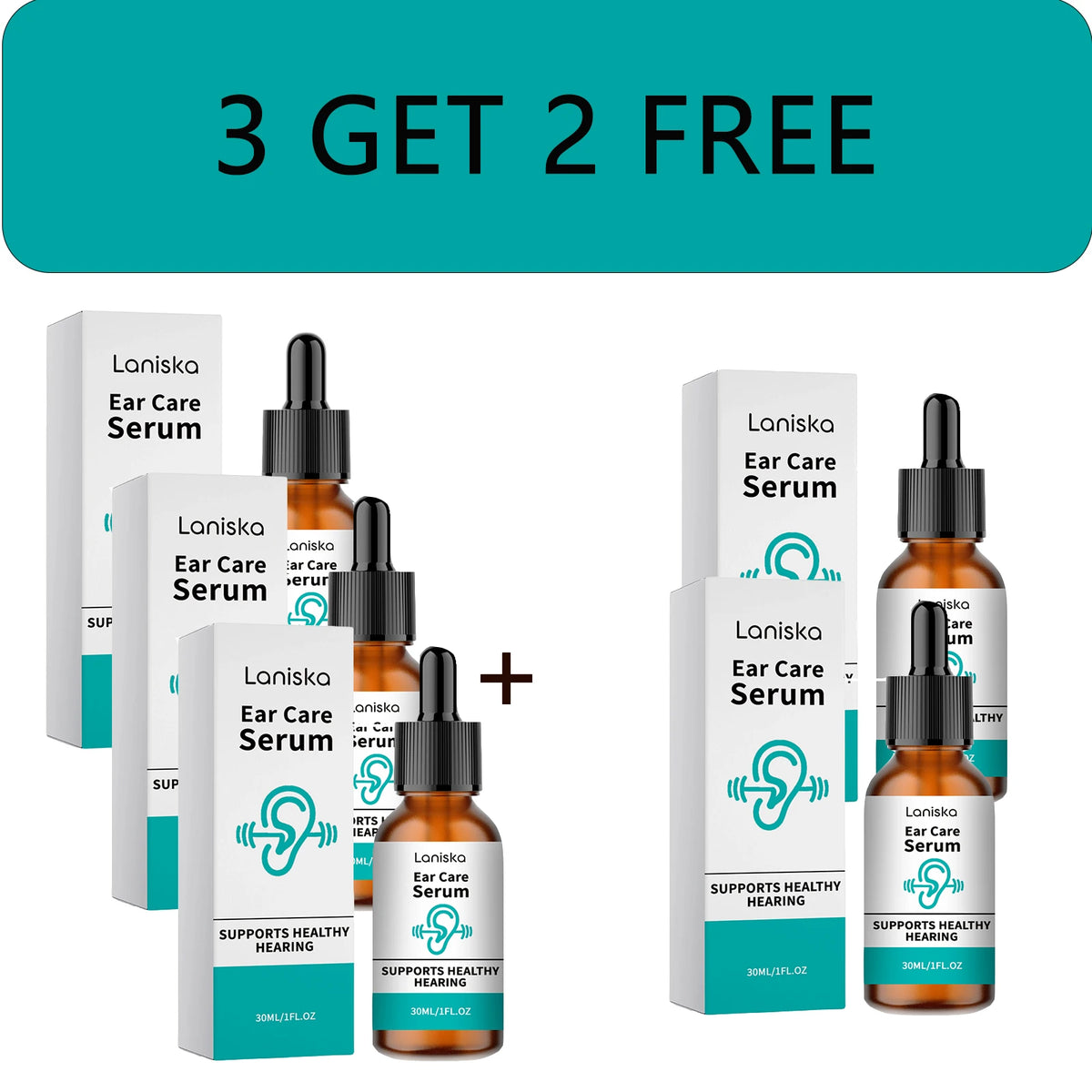 Ear Canal Massage Care Essence Gently Nourishes and Relieves Ear Discomfort, Non-Sticky, Daily Portable Ear Drops