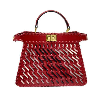 Women 2026 New Woven Hollow Out Crossbody Bag Ladies Handbags Trendy Fashion Shoulder Purse Women's Messenger Bag