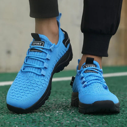 Men Sneakers Thick Soled Casual Shoes Men Cushioning Sports Shoes Lightweight Outdoor Walking Shoes Plus Size 39-46 Sneakers Men