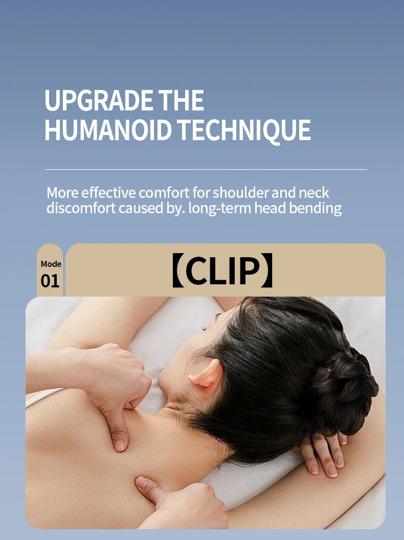 Haier Cervical Neck Massager Muscle Shoulder Back 3 Gears 6D Mechanical Hand Electric Massage Machine Shawl Relaxing Device Tool