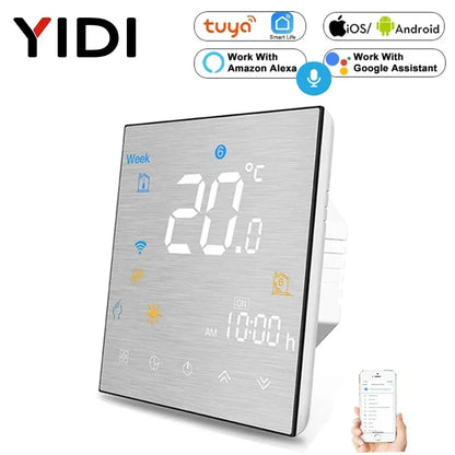 Water Electric floor Heating Water/Gas Boiler Smart WiFi ZigBee Thermostat Temperature Controller Works Tuya Alexa Google Home