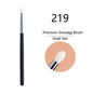 Makeup Eyeshadow Brushes Flat Eye Shadow Shader Crease Blending Brushes Goat Hair Eye Shadow Liquid Cream Powder Make Up Tool