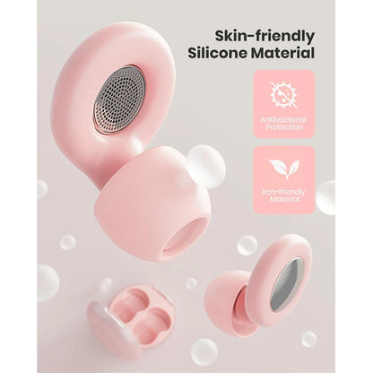 Ear Plugs for Sleeping Noise Cancelling, 25dB Ear Plugs for Noise Reduction with 8 Ear Tips, Reusable Silicone Earplugs Hearing