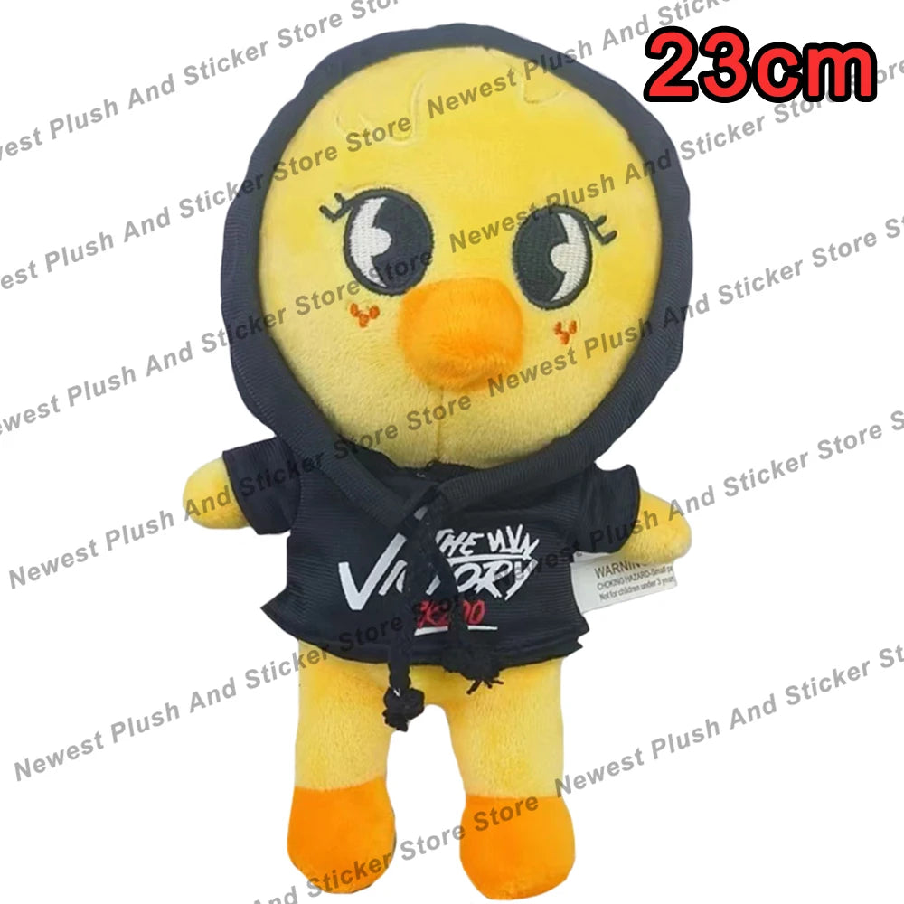 *SKZOO Kpop Plush Toys,Wolf Bear Foxes Duck Cartoon Cute Plush Animal Backpack Dolls, Large Messenger Bag, Throw Pillow, Gift