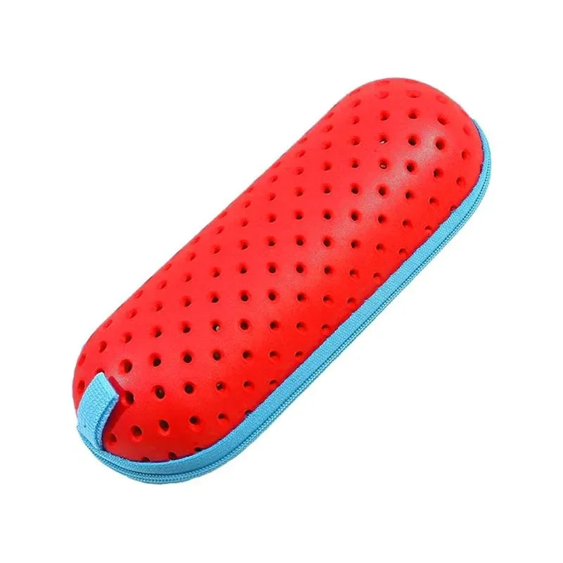 EVA Soft Swimming Glasses Organize Protector Glasses Case Swimming Gear Breathable Drainage Hole Portable Goggles Cover All Ages