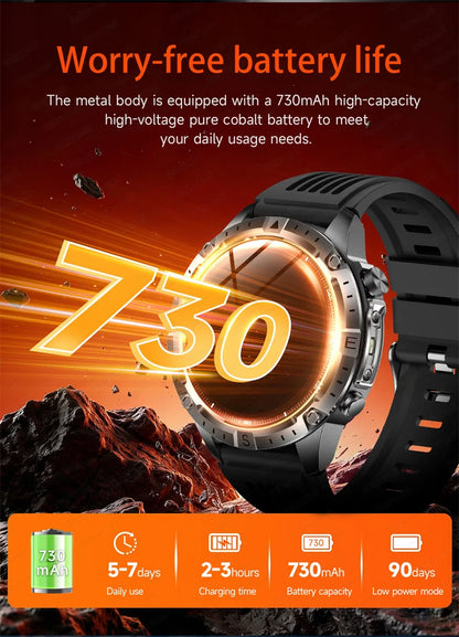Smart Watch Men GPS Track High End watch Swim Waterproof Smart Watches Swim six axis sensor Sports Smartwatch 2GB Memory GPS Map