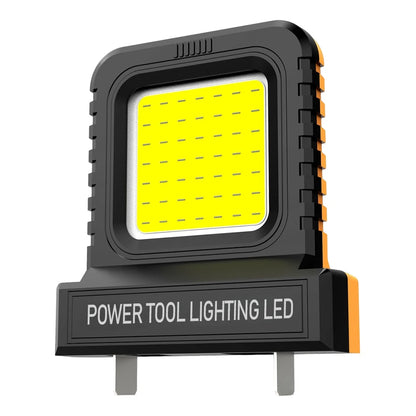 1-5 szt. Lampa robocza LED do elektronarzędzi Makita, Milwaukee, DeWalt, Bosch, Dayi, Lomvum, Zhipu, z akumulatorem litowo-jonowym 18V-21V