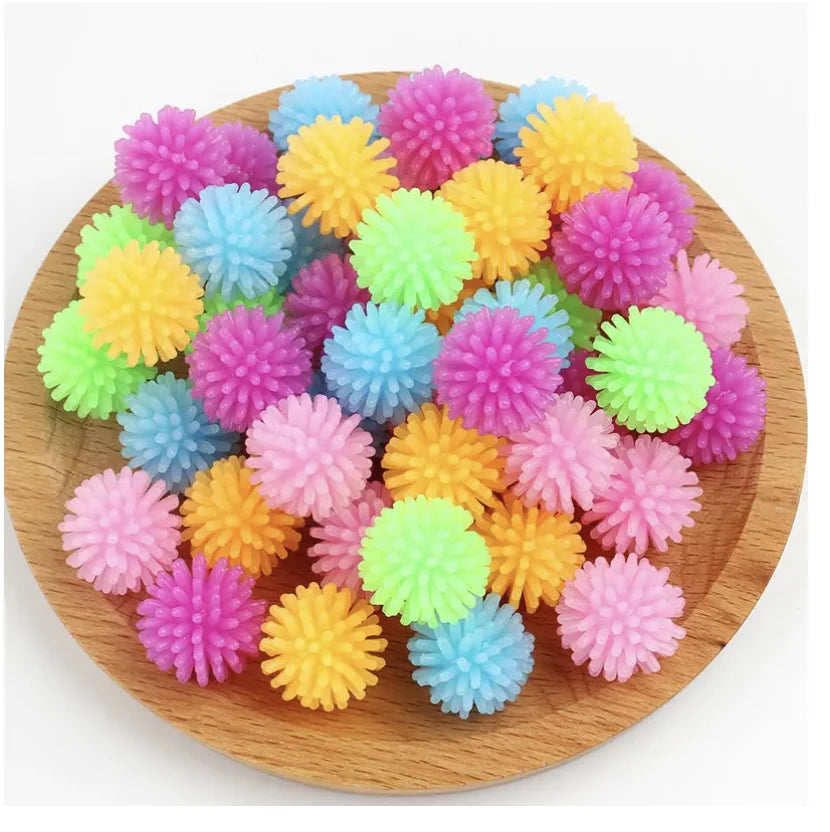 TPR Bayberry Ball Hedgehog Multi color Mini Massage Ball Foot Massage Ball Airout Yoga Stress Relief Soft Squeezing Plush Toy