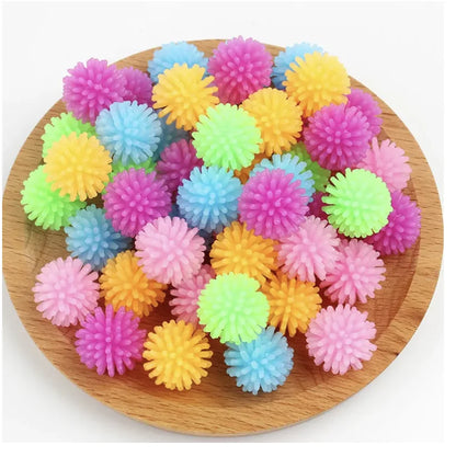 TPR Bayberry Ball Hedgehog Multi color Mini Massage Ball Foot Massage Ball Airout Yoga Stress Relief Soft Squeezing Plush Toy
