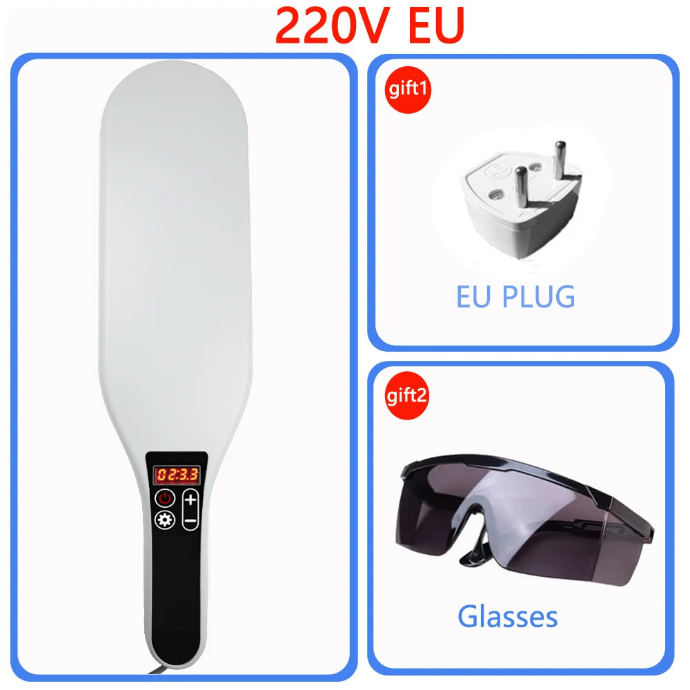 311nm Ultraviolet Phototherapy Instrument Double Lamp UVB Lamp for Vitiligo Treatment Psoriasis Lamp Skin Disease Device