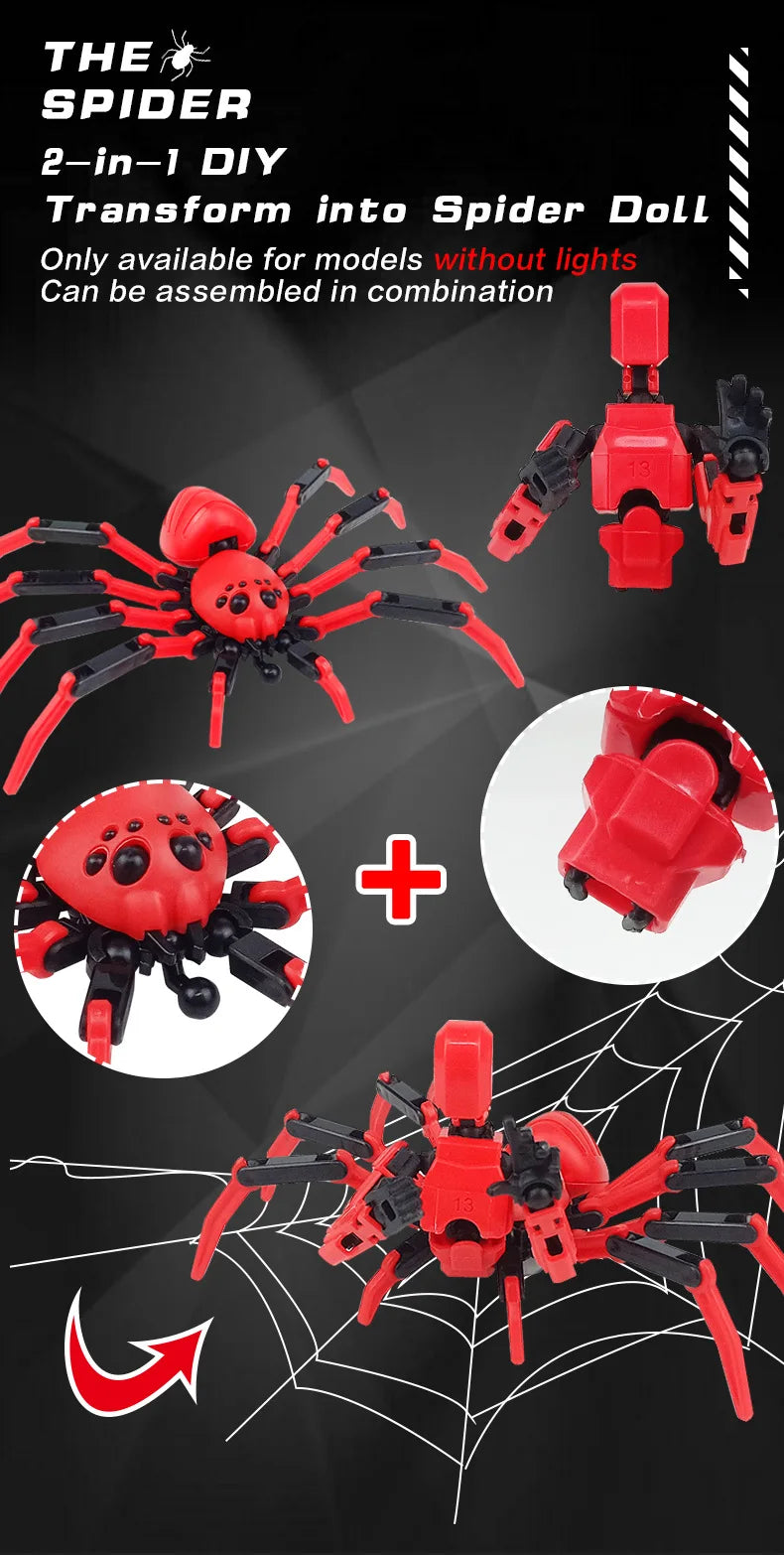 Multi-Jointed Movable Robot 3D Printed Mannequin Toy 13 Action Figure Full Body Movable Robot Toys Gifts For Children