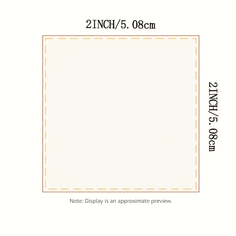 50PCS Personalized 2inch Square Holographic Vinyl QR Code Sticker for Instagram Social Media Metallic Labels for Online Presence