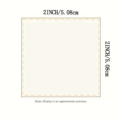 50PCS Personalized 2inch Square Holographic Vinyl QR Code Sticker for Instagram Social Media Metallic Labels for Online Presence