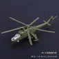 4D 27 Styles 1:144 Fighter Assembly Model Plastic Glue Free Plane Armed Helicopter Reconnaissance Aircraft Model Toy