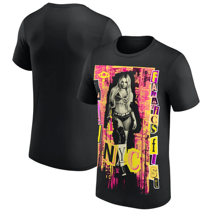 Men's Blue Rhea Ripley Fanatics Fest New York 2026 T-Shirt 3D Printed Sports Quick Dry Short Sleeve Casual Plus Size T-Shirts
