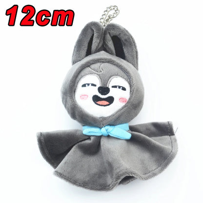 *10cm Pilot5 Fm Plush Doll Toy Field Li Longfu Skzoo Plush Stary Kids Keychain Kawaii Anime Stuffed Animals Plus Toys Gifts