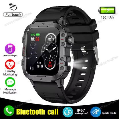2026 New SmartWatch Men For Women Militray Outdoor GPS Track Sport Watches Heart Rate Sleep Waterproof Smart Watch IOS Android