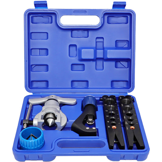 Air Conditioner Cutter Copper Pipe Reamer Eccentric Expander Tube Flaring Tool CT-806AM-F Metric/Inch Refrigeration Repair Tool