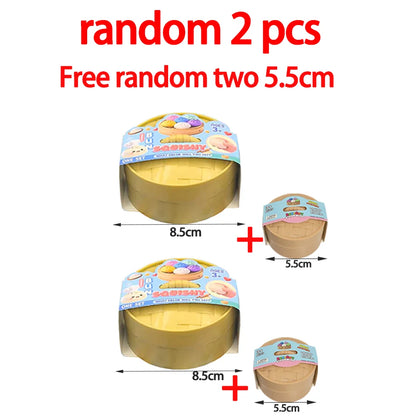 Dumpling Glitter Dumpling Squishy Blind Box Dumplings Sensory Squeeze Toy for Stress Relief Desktop Decoration Free one 5.5cm
