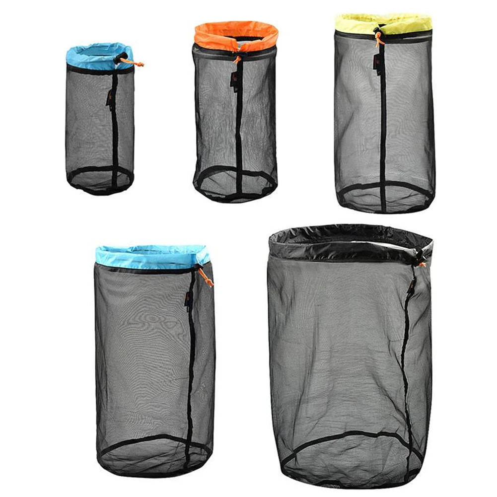 Compression Bag Portable Waterproof Drawstring Travel Sundry Bag Dustproof Space Saving Carry Pouch for Camping Travel Hiking