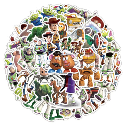 Toy Story Party Decorations Cup Plate Napkin Slap Bracelet Cake Topper Birthday Party Favors Reward Prizes Party Supplies
