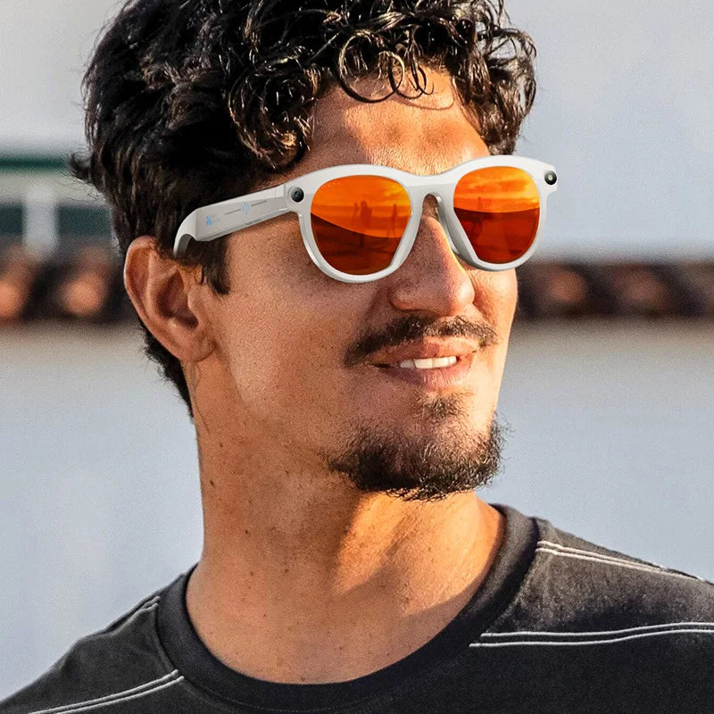 4K 800W Camera AI Glasses Color-Changing Smart Translation Glasses Photo Video Recording Waterproof Call Smart Sunglasses