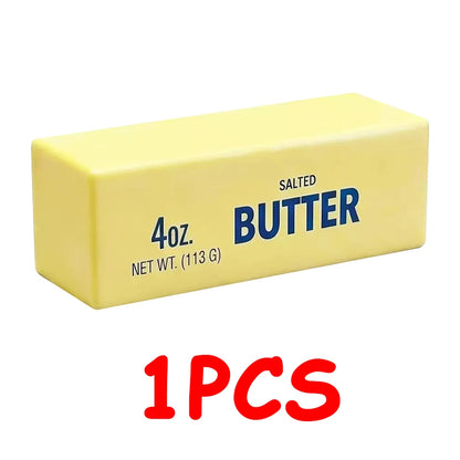 In Stock Butter Stick Squishy Toy Slow Rising Squeeze Toy Butter Bar Brick Squishy Fidget Toy Anti Stress Release Relax Gift