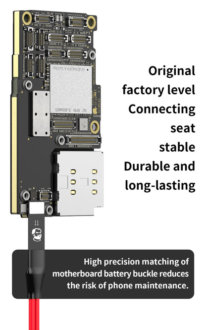MECHANIC Phone Power Air Boot Line DC Power Supply Test Cable for iPhone 7-11 12 13 14 15 16 Pro Max Motherboard Activation Cord