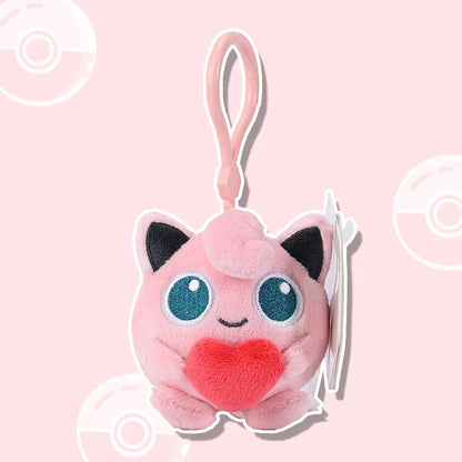 Pokemon Jigglypuff Bulbasaur Gengar Togepi Mimikyu Mew Kawaii Plush Stuffed Toy Keychain Backpack Pendant Keyring Birthday Gifts