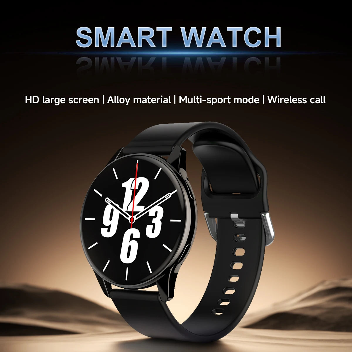 Smart Watch HD Touch Screen Heart Rate Sleep BP Health Monitoring For Android&IOS Phone BT Call Sport Smartwatch For Men Women