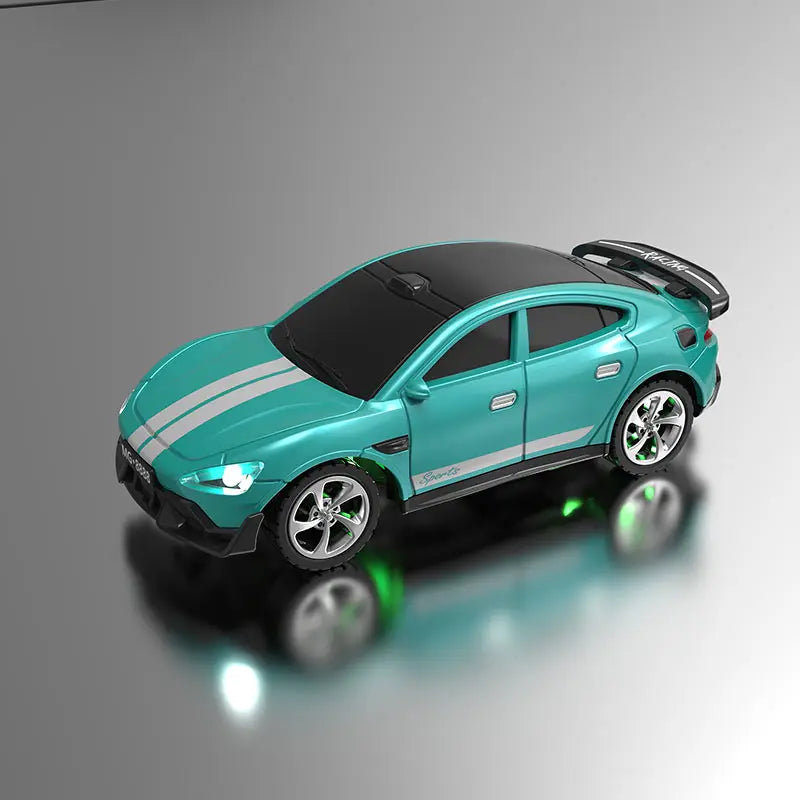 New 1:64 Rc Car Mini 2.4Ghz City Road Handle High Speed Alloy All Terrain Remote Control Car Dual Control Children's Toys Gifts