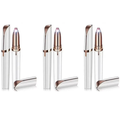 1-4Pcs Electric Eyebrow Trimmer Security Hair Removal Eye Brow Epilator USB Charger Mini Shaper Shaver Hair Removal Beauty