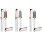 1-4Pcs Electric Eyebrow Trimmer Security Hair Removal Eye Brow Epilator USB Charger Mini Shaper Shaver Hair Removal Beauty