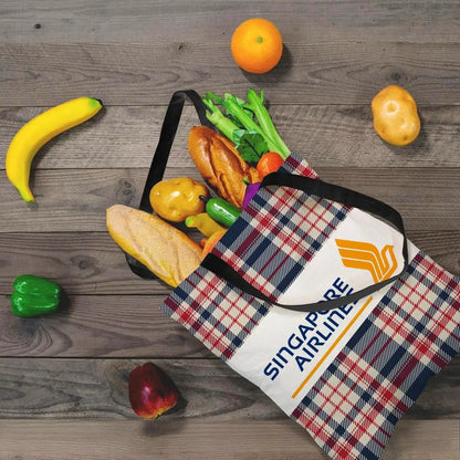 Singapore Airlines Storage Bags Handbag Women Casual Underarm Top Handle Bag Lady Shopping Travel Bags
