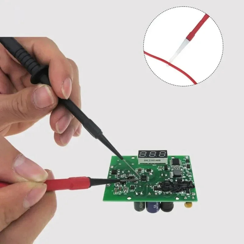 30V Diagnostic Tools Multimeter Test Lead Extention Back Piercing Needle Tip Probes Autotools Automotive Kit Machine 0.7MM