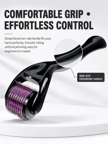 540 Titanium Derma Roller 0.2/0.25/0.3mm Micro Needling Roller for Hair Regrowth Beard Growth Skin Care Anti Aging